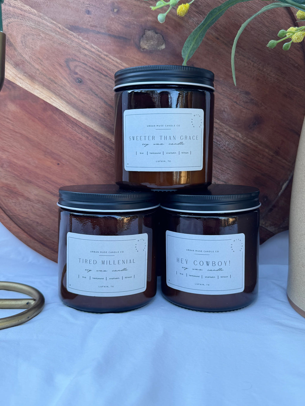 Signature Amber Candle