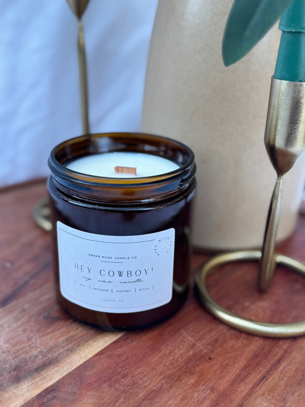 Signature Amber Candle